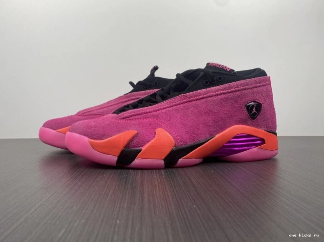 Rep Onekick Low 14 Shocking Jordan DH4121-600 Pink Retro (W) 0815